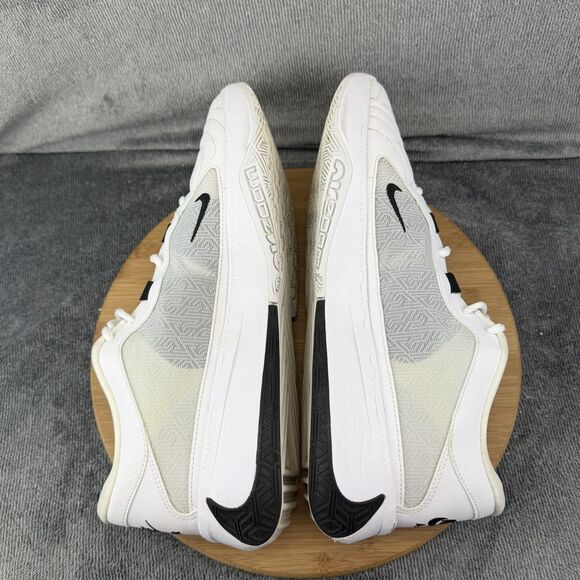 Nike Zoom Freak 5 Shoes Mens Size 14 White Black Basketball Sneakers DZ2946-100 main image 8